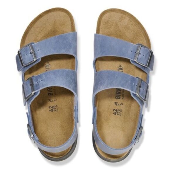 Birkenstock Men\'s Blue Two-Strap Sandal with Backstrap main image 10